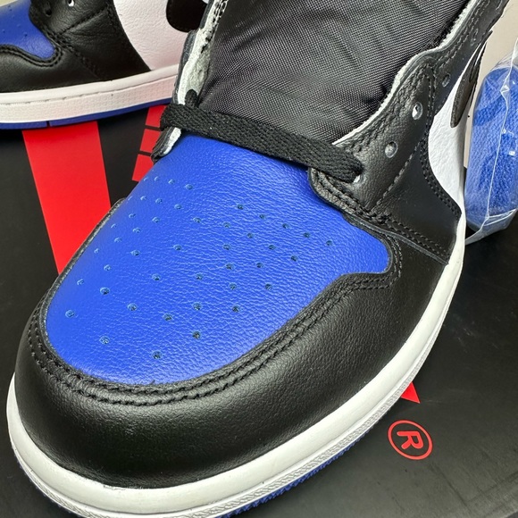 NWT 2020 JORDAN 1 RETRO HIGH ROYAL TOE MENS SZ 10 DEADSTOCK OG ALL - Picture 14 of 16